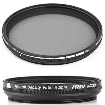 18個のレンズフィルター 52mm,58mm,62mm&77mm Amazon | Pixel ND400 52mm NDレンズフィルター (1-7ストップ
